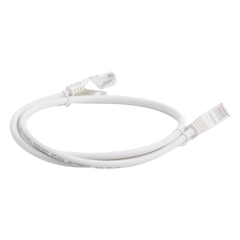 Cable de Parcheo UTP Cat5e - 1 Metro (3.28 Pies) - Blanco