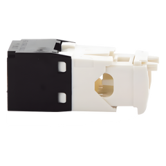 Conector Jack RJ45 Estilo TG, Mini-Com, Categoría 6, de 8 Posiciones y 8 Cables, Color Negro