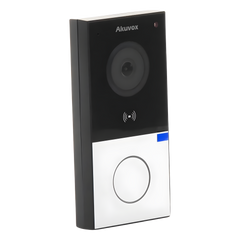 DOORBELL / WIFI / 100% en la Nube / POE / Bluetooth / NFC / Lector de Tarjetas MIFARE / Notificación en APP / Llamada Telefónica / SIP / ONVIF / IP65 / Cámara 2 MP / Botón con Iluminación / Control de 1 Puerta