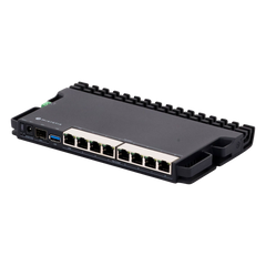 RB5009UPr+S+IN 8 puertos PoE in/out, 1 SFP+, Solo RouterOS v7