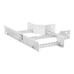 Derivación "T" Horizontal de Aluminio Perfil Z / Peralte 3 1/4" / Ancho 9"/ Radio 8" / Incluye Tornillería (CHTHEZ314R8X9AK)