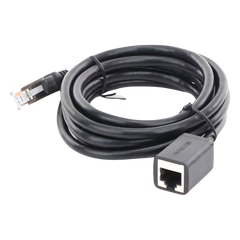 Cable de Extensión Cat6 RJ45 F/UTP / Macho a Hembra / 2 Metros (6.56 Pies) / Método de Conexión 568B / Velocidad de Transmisión 1000Mbps / Ancho de Banda del Canal 250MHz / Caja de Cobre / Negro