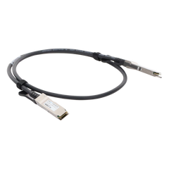 Cable DAC QSFP+ de 40 Gbps a 40 Gbps / Passive Direct Attach Copper Twinax Cable / Longitud: 1 metros