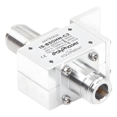 Protector Coaxial RF / 125-1000 MHz / 50 Ω / Conectores N Hembra / Ceja Frontal / 500W