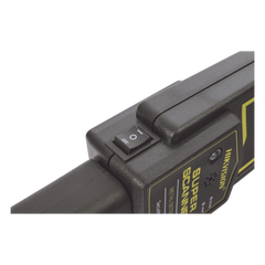 Detector de Metales Portátil / Ligero y Fácil de Utilizar / Alerta Visual, Audible y de Vibración / A Prueba de Caídas (1 Metro) / Incluye Funda para Cinturón y Batería