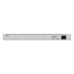 UniFi Switch USW-16-POE Gen2, Capa 2 de 16 puertos (8 puertos PoE 802.3af/at + 8 puertos Gigabit) + 2 puertos 1G SFP, 42W, pantalla informativa