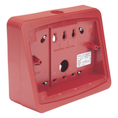 Kit de caja de montaje en superficie, color rojo, para el anunciador remoto ANN-80
