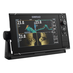 Pantalla Náutica 9 Pulgadas SolarMAX IPS / Procesador iMX 8 / Ecosonda Integrada 1kW CHIRP / GPS Incorporado / Conectividad Inalámbrica / Compatibilidad con Accesorios Simrad / Montaje Flush o Bracket / Incluye Mapa Mundial