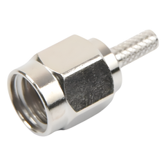 Conector SMA Macho de anillo plegable para cable RG-174/U, BELDEN 8216,