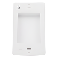 Inserto ciego estilo Designer para cubrir espacios sin usar en placas de pared Lutron Claro y Satin Colors, instalación a presión sin tornillos, color blanco brillante