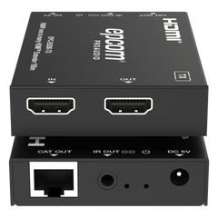 Extensor HDMI™ Sobre IP | Codificador Y Decodificador | 150m Por Cable CAT6 | Compatible Con Red Gigabit | Video Full HD | Compresión EZCast | Control IR Unidireccional