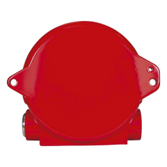 Detector de flama industrial triple infrarrojo (IR3), visión de 90°, alcance configurable 15-60 m, salidas 4-20 mA, relés, HART y Modbus