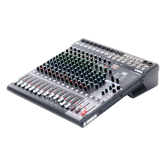 Mezcladora de Audio | 16 Canales | 10 Entradas de Micrófono | Entradas de Línea | Efectos | (MG16X)