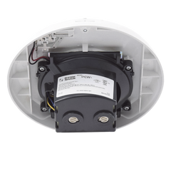 Bocina de techo para evacuación por voz, doble voltaje 25/70.7 V, sin estrobo, color blanco, Serie L System Sensor
