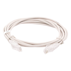 Cable de Parcheo Slim UTP Cat6A - 3 Metros (9.84 Pies) Gris, Diámetro Reducido (28 AWG)