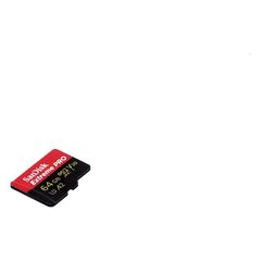 SANDISK EXTREME PRO MICROSD CARD 64GB, INCLUYE ADAPTADOR