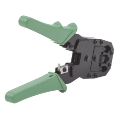 Pinzas para plegar (Ponchadoras) cables RJ11, RJ12, RJ45 telefónicos y cables de red Cat5e, Cat6, Cat6a y con Cavidades para 4, 6 y 8 conductores.