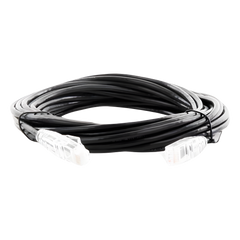 Cable de Parcheo Slim UTP Cat6A - 7 Metros (22.97 Pies) Negro, Diámetro Reducido (28 AWG)