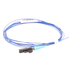 Pigtail de Fibra Óptica LC Simplex, Multimodo OM4 50/125, 900um, Color Aqua, 1 Metro (3.28 Pies)