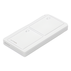 Control remoto inalámbrico Pico de 2 botones para encender y apagar luces, usable como control de mano o de pared, compatible con Caseta Wireless, RadioRA 2 y HomeWorks QS