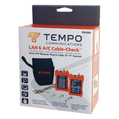 Tester Profesional para Mapeo de Cables de Red/Coaxiales