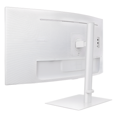Monitor Curvo 34" Color Blanco / Aspecto 21:9 / Resolucion 3440 x 1440 / Frecuencia 100Hz / Entradas de Video HDMI / DisplayPort / Compatible VESA 100x100 / bocinas integradas