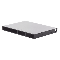 Distribuidor de Fibra Óptica de Alta Densidad LigthVerse *Core* Para Rack de 19 Pulgadas, Acepta 4 Placas Plug and Play, Hasta 96 Fibras, 1 UR