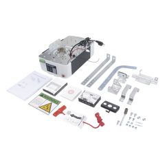 Kit D/ Puertas D/ Garage / 1/2HP / Fuerte / Silencioso / Incluye riel tipo T de 3mts / Compatible con APP / 2 Controles Inalámbricos Visera / 1 Control Inalámbrico Pared / Respaldo Energia.