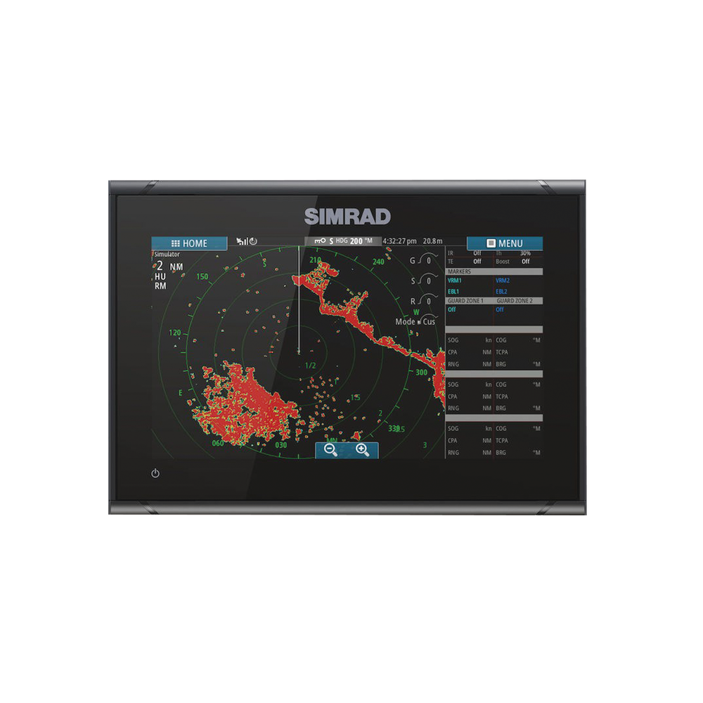 Plotter GPS GO9 XSE / Pantalla Táctil 9" / Compatible con Sonar y Radar / Conectividad Inalámbrica y NMEA 2000® / Integración con Piloto Automático y Sistemas de Sonido / Tecnología Active Imaging™ 3 en 1