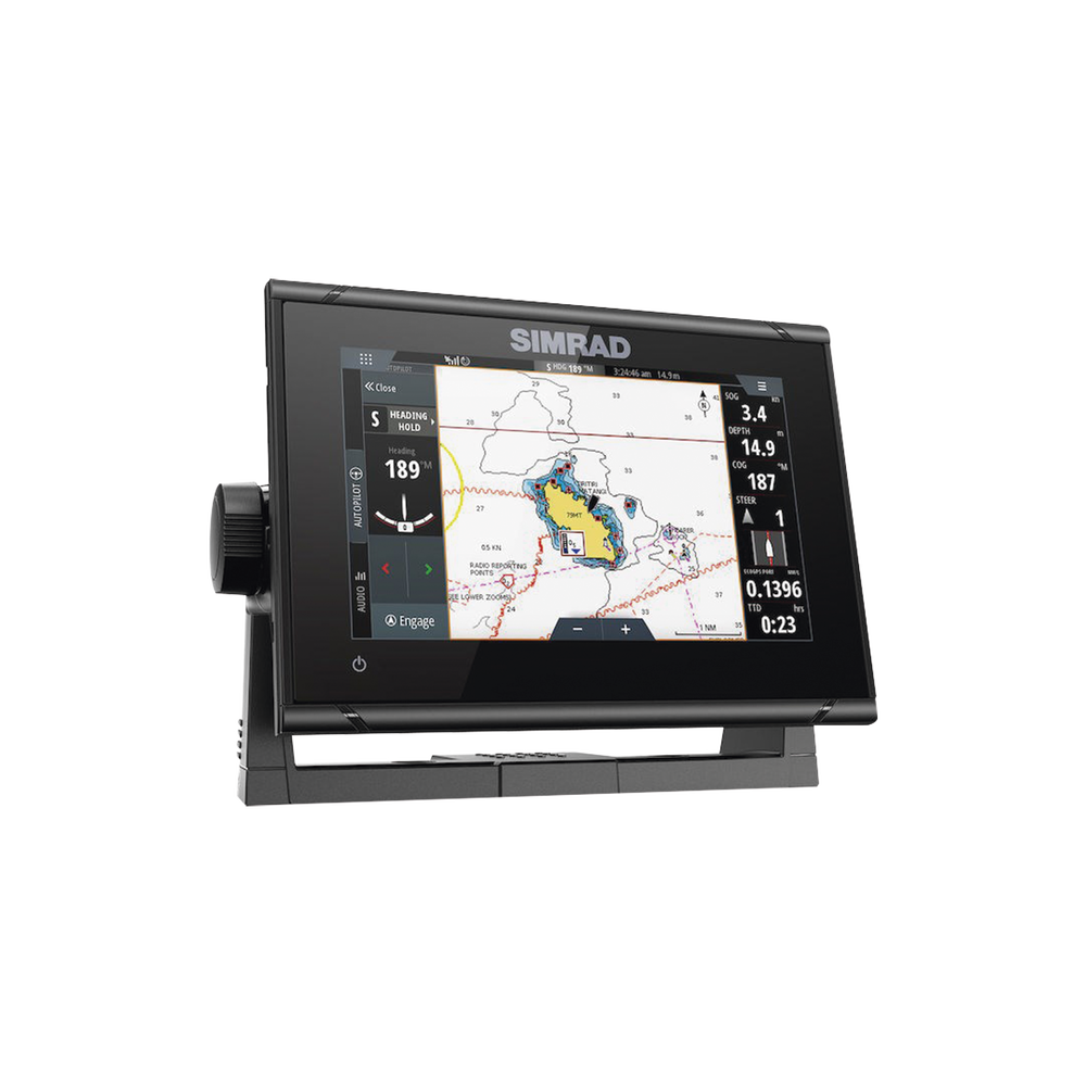 Pantalla Náutica GO7 XSR / GPS Integrado / Sonar y Radar / Pantalla Táctil 7" / Conectividad Inalámbrica / Compatible con NMEA 2000® / SteadySteer™ Autopilot / FishReveal™ Technology