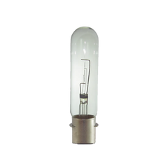 Bombilla de preenfoque transparente de 120 Vca de tamaño mediano para servicio pesado