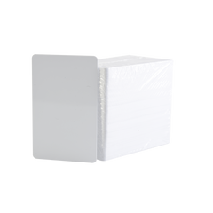 Paquete de 500 Tarjetas UltraCard 10 milesimas Grosor/ Adhesivas/ Imprimibles por un sólo lado / Para pegar sobre tarjetas/ CR80