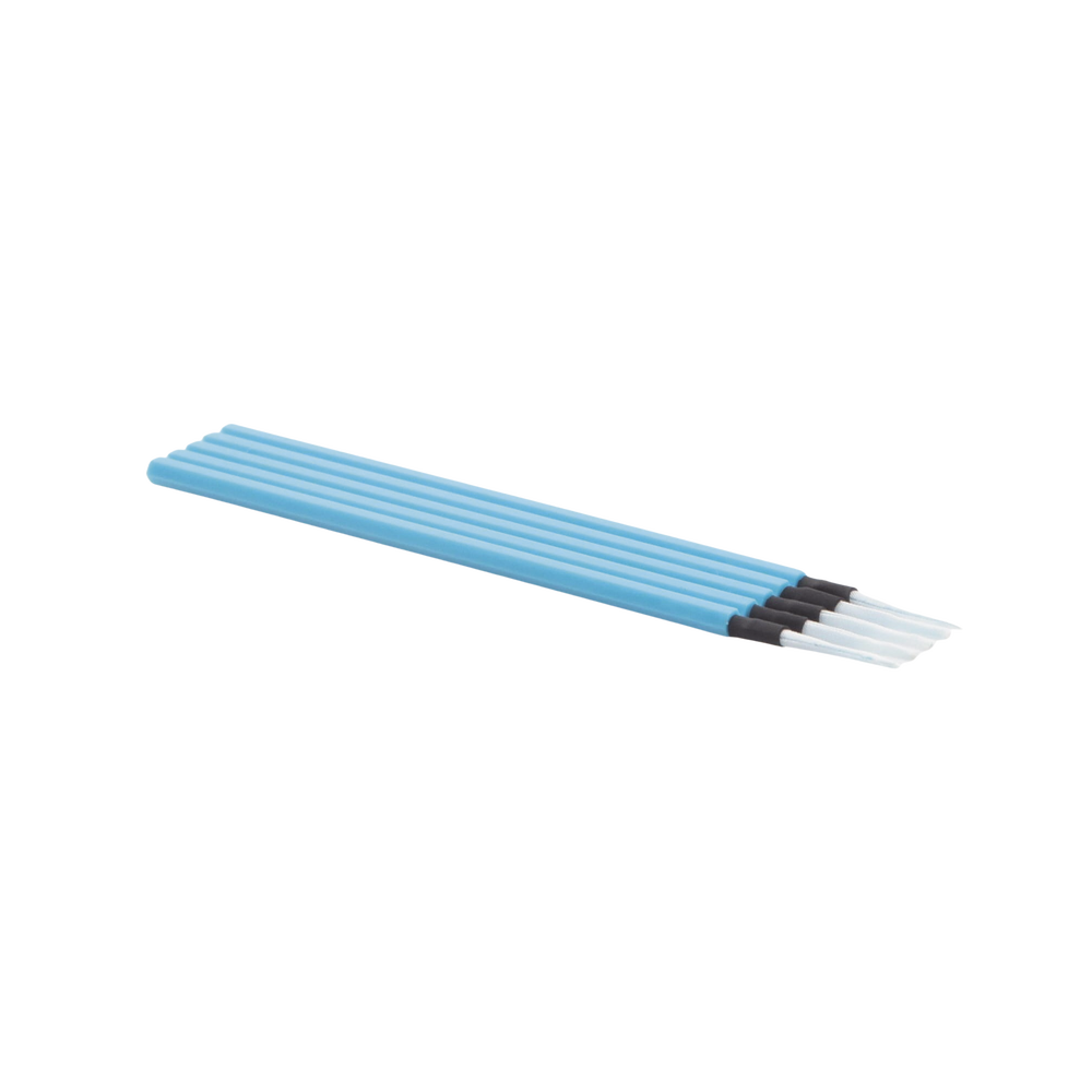 Hisopos para Limpieza de Puertos de Fibra Óptica 1.25 mm (0.05 Pulgadas) para Adaptadores LC y MU, 100 Piezas