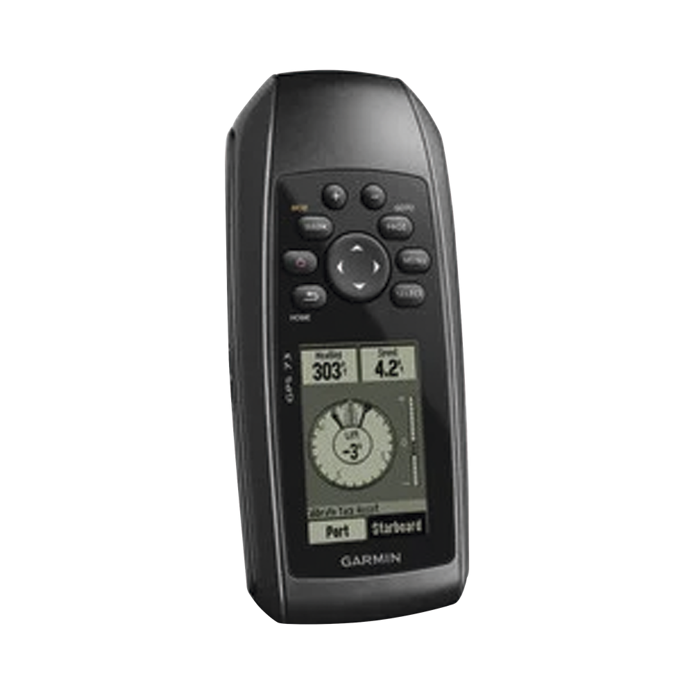 GPSMAP 73 Portátil / Pantalla LCD 4 Niveles de Gris / Resolución 128 x 160 Píxeles / Autonomía +18 Horas / Resistencia al Agua IPX7 / Receptor de Alta Sensibilidad / 1000 Waypoints / 100 Tracks / Flotante / Calendario de Caza y