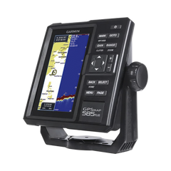 Plotter de Navegación GPSMAP 585 Plus / Pantalla 6" WVGA / Sonar CHIRP 600W / ClearVü Scanning Sonar / Compatible GPS-GLONASS-BeiDou / Quickdraw Contours / 2 Ranuras SD / IPX7 / Multiidioma
