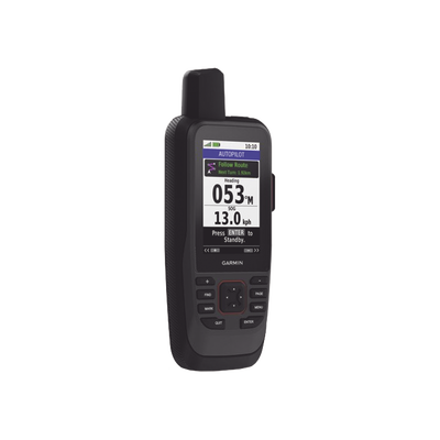 GPS Portátil GPSMAP® 86sci / Pantalla Transflectiva 3" / Resolución 240x400 píxeles / Batería Recargable hasta 35 Horas / Memoria 16 GB / Brújula de Tres Ejes / Compatible con Garmin Connect™ / IPX7 / MIL-