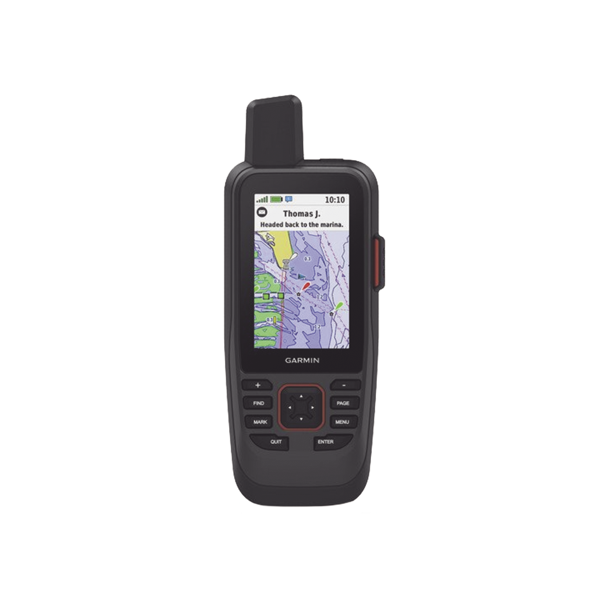 GPS Portátil GPSMAP® 86sci / Pantalla Transflectiva 3" / Resolución 240x400 píxeles / Batería Recargable hasta 35 Horas / Memoria 16 GB / Brújula de Tres Ejes / Compatible con Garmin Connect™ / IPX7 / MIL-