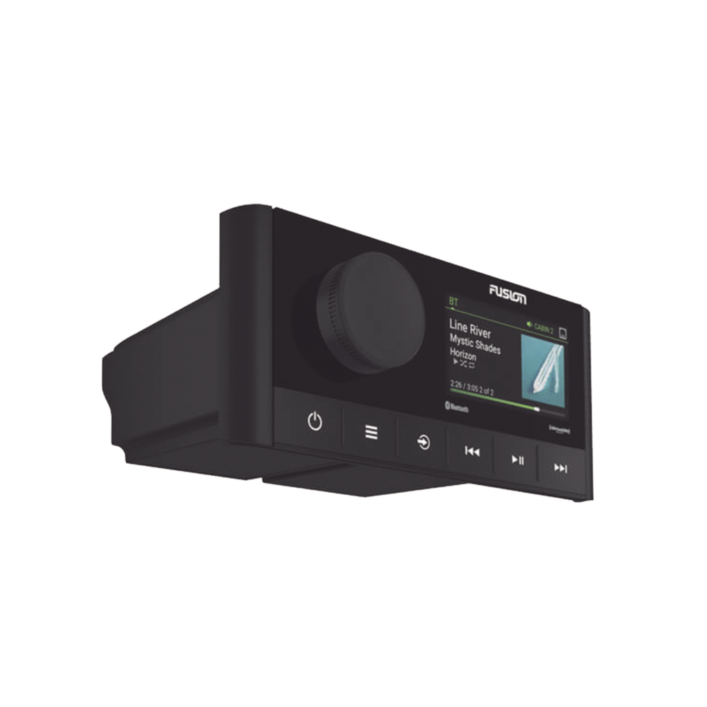 Estéreo marino Fusion serie RA210, con pantalla a color de 2.7" conexión AM/FM, Bluetooth, USB, iPhone
