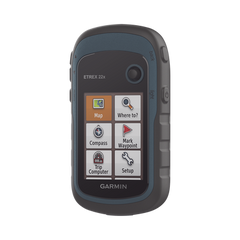 GPS Portátil eTrex 22 para Actividades al Aire Libre / Pantalla TFT Transflectiva de 2.2 Pulgadas / Resolución 240 x 320 Píxeles / 8 GB de Memoria / Mapas Preinstalados de Europa / Resistencia al Agua IPX7 / Compatible con microSD / B
