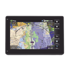 Navegador portátil aera 760, muestra información de trafico aéreo y una excelente visualización por medio de su  pantalla con visión 3D  touch screen.