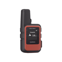 GPS portátil inReach® Mini 2 / Pantalla Monocroma Transflectiva 23 x 23 mm / Resolución 176 x 176 píxeles / Batería de Iones de Litio / Autonomía Hasta 14 Días / Resistencia al Agua IPX7 / Sensores GPS, Galile