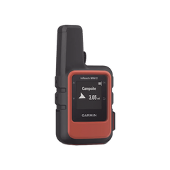GPS portátil inReach® Mini 2 / Pantalla Monocroma Transflectiva 23 x 23 mm / Resolución 176 x 176 píxeles / Batería de Iones de Litio / Autonomía Hasta 14 Días / Resistencia al Agua IPX7 / Sensores GPS, Galile