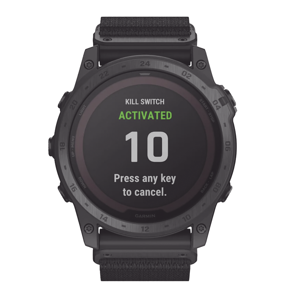 Reloj Garmin tactix® 7 – Pro Edition color negro en bisel de titanio,  multideporte con GPS ofrece funciones tácticas especializadas, así como mapas, música, funciones de entreno avanzadas.