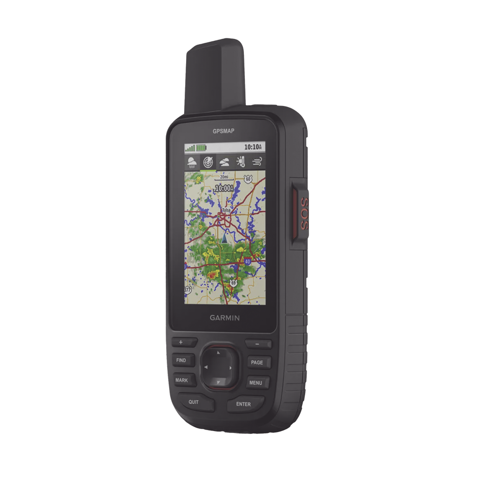Navegador GPS Outdoor GPSMAP 67i / Pantalla TFT Transflectiva a Color 3″ / Resolución 240 x 400 Píxeles / Batería Recargable de Ión-Litio / Autonomía Hasta 840 Horas / IPX7 / MIL-STD-810 / Brújula de Tres Ej