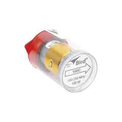 Elemento de 100 Watt en Línea 7/8" para Wattmetro BIRD 43 en Rango de Frecuencia de 100 a 250 MHz.