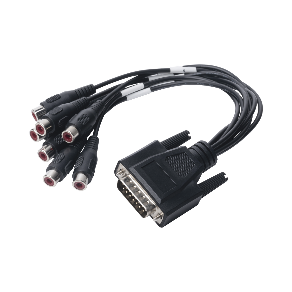 Adaptador de 7 entradas de Audio para DVR´s epcom y HIKVISION