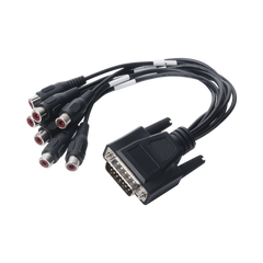 Adaptador de 7 entradas de Audio para DVR´s epcom y HIKVISION