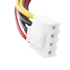 Cable Doble de Corriente SATA / Compatible con DVR's epcom / HIKVISION / 25 cms de Longitud