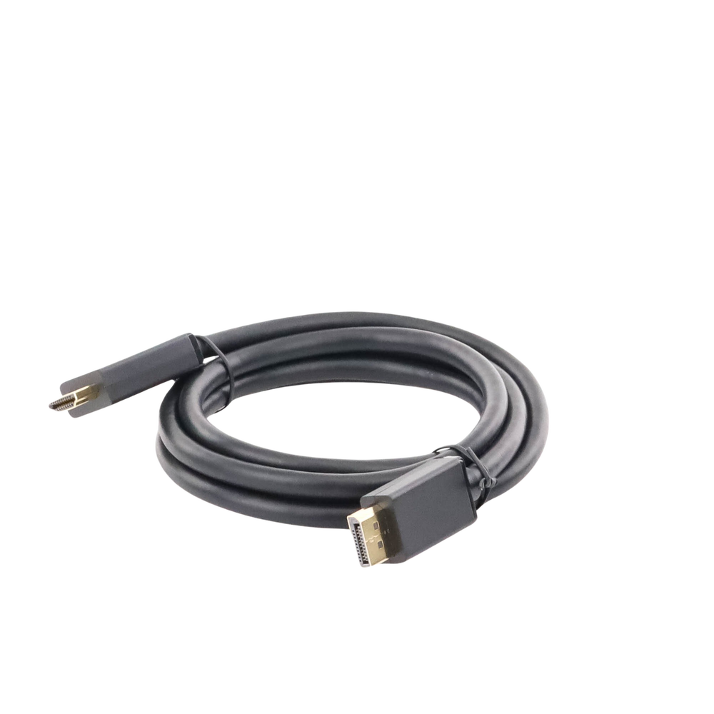 Cable DP Macho a HDMI Macho / Longitud 1.50 Metros (4.92 Pies) / Soporta 4K@30Hz / Soporta 3D / Cobre EstaÑado 28AWG / Blindaje Interno MÚltiple / TransmisiÓn Unidireccional / BotÓn de LiberaciÓn / Chip de Última GeneraciÓn