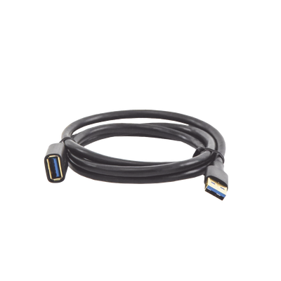Cable Extensor USB 3.0 / 1 Metro / Macho-Hembra / 5 Gbps / Ultra Durabilidad / Núcleo de cobre estañado 28/22 AWG / Blindaje interior múltiple / Ideal para teclado, mouse , etc.